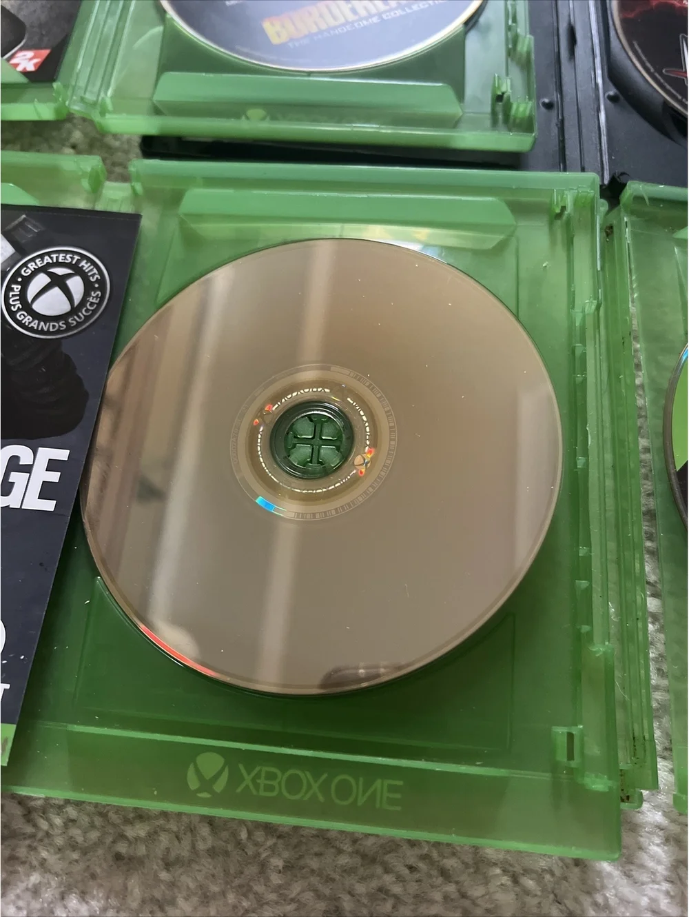 **Lot Of 4** Xbox One Games Borderlands/W2K19/Rainbow Six Siege/ Gears Of War 4